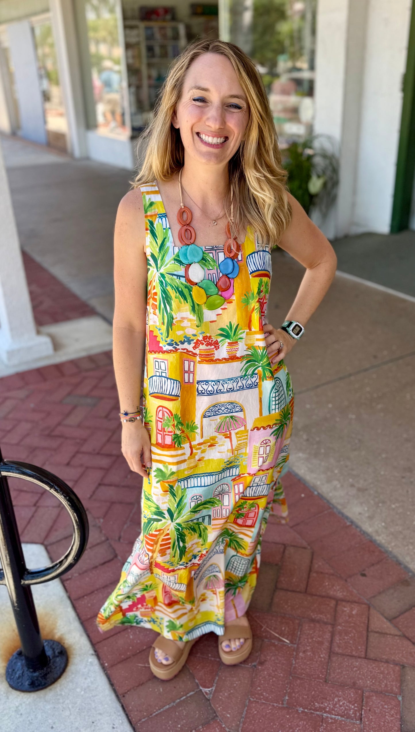 Prosperina PA3375D Grenada San Juan Maxi Dress
