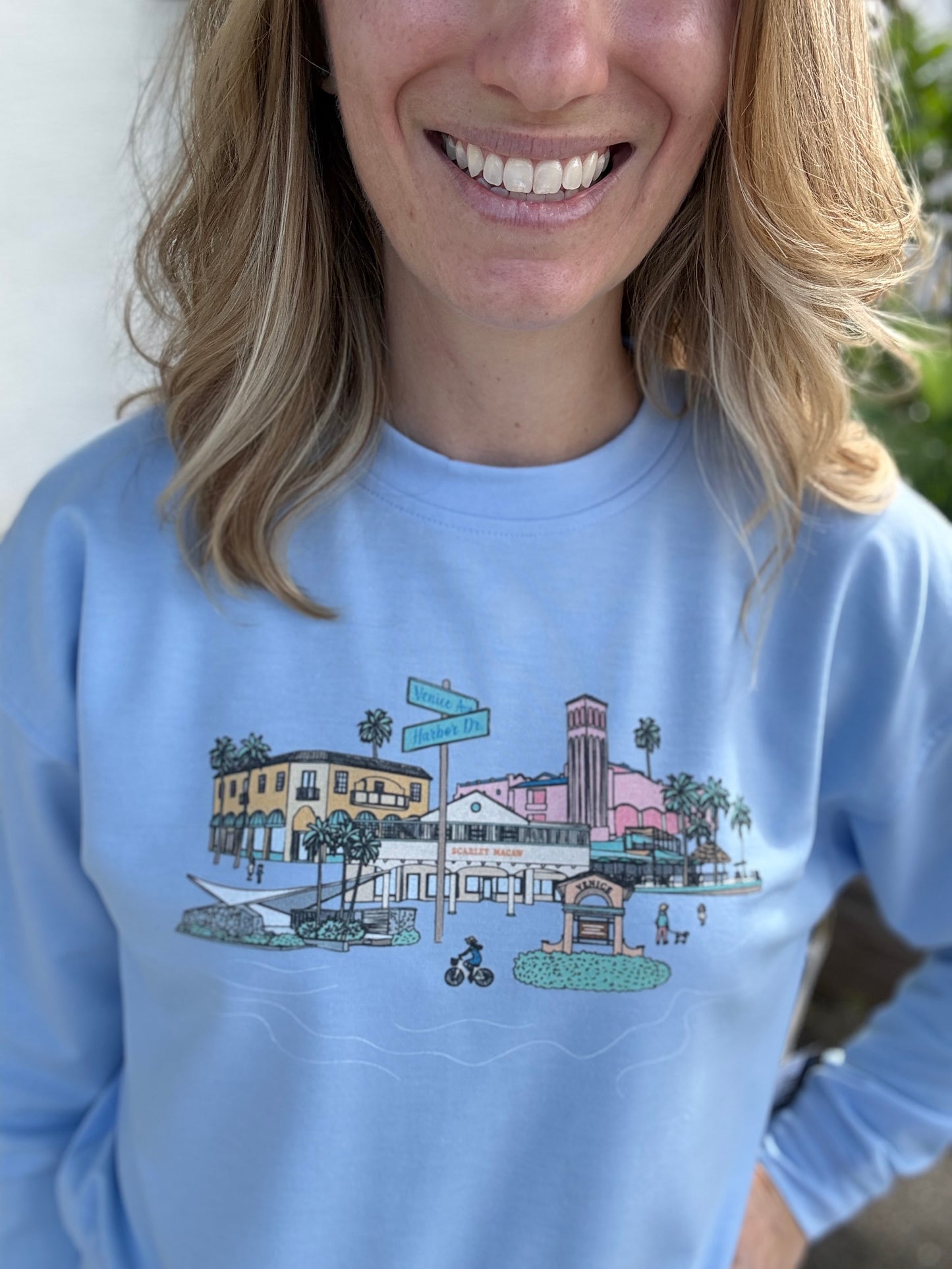 Boat House Greetings from Venice Sweatshirt