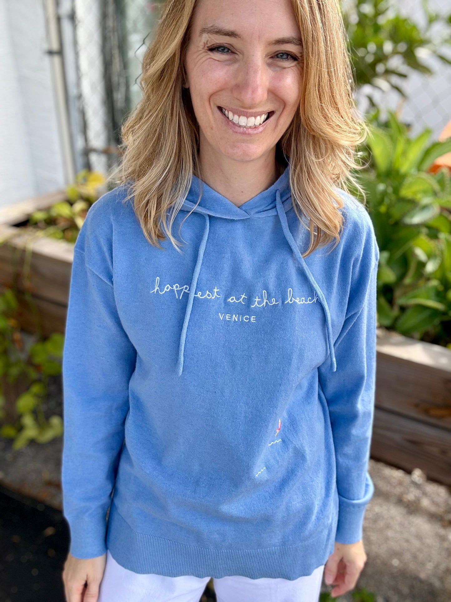 Boat House Happiest in Venice Beach Hoodie
