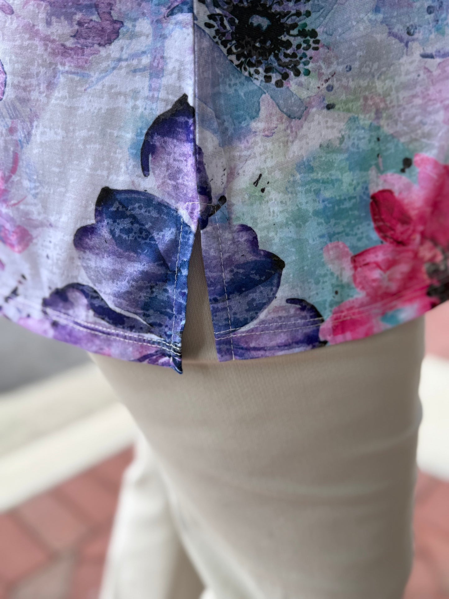 Jess & Jane 46 Print Top