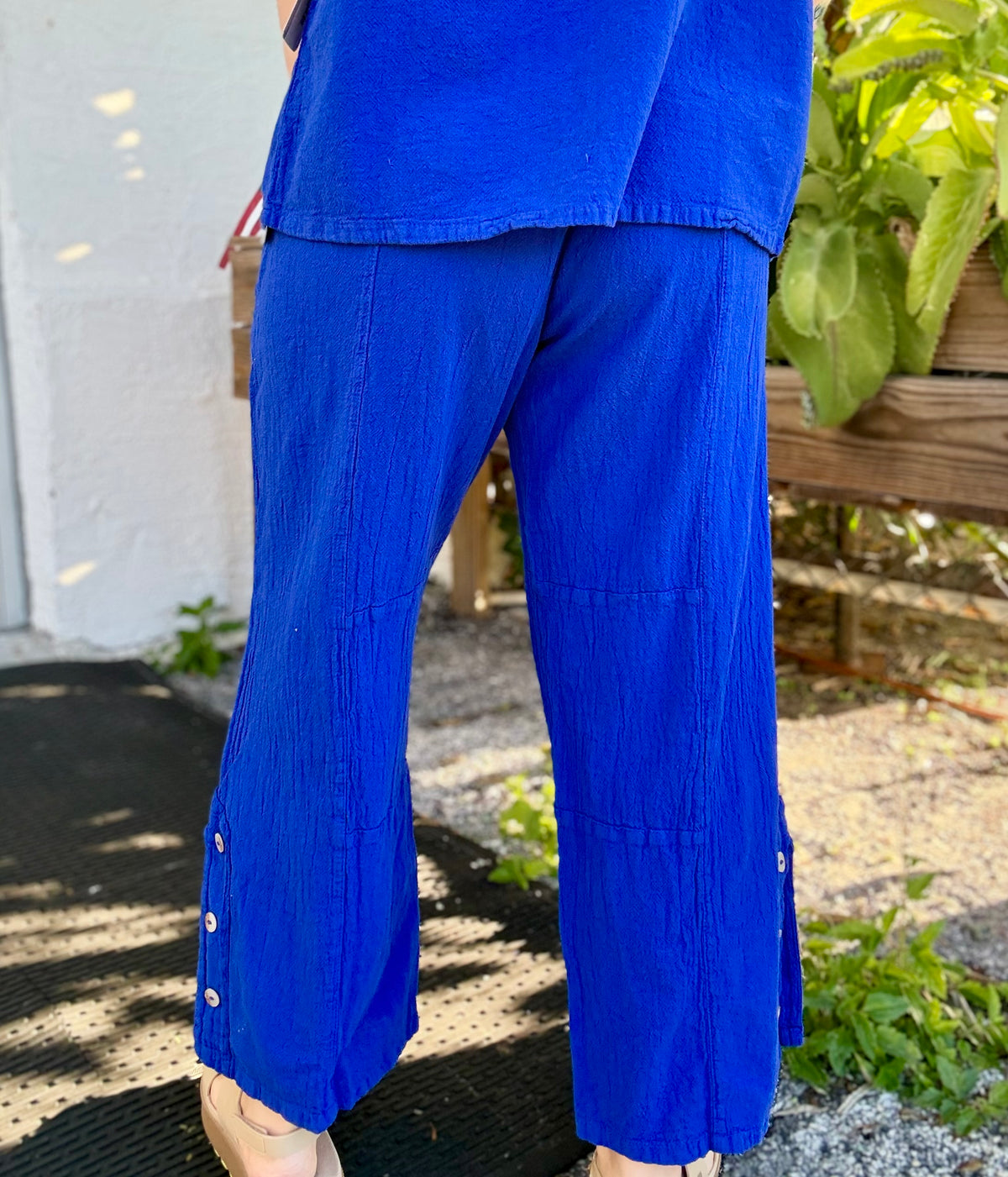 Cottonways Frankie Button Side Pant