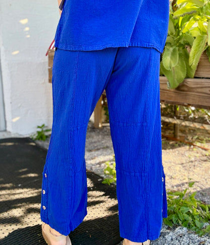 Cottonways Frankie Button Side Pant
