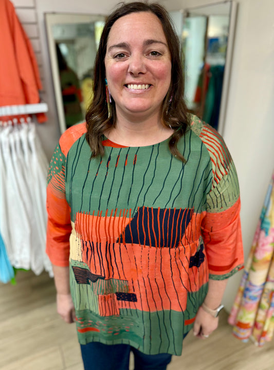 3 Potato 24LTP-S Print Top