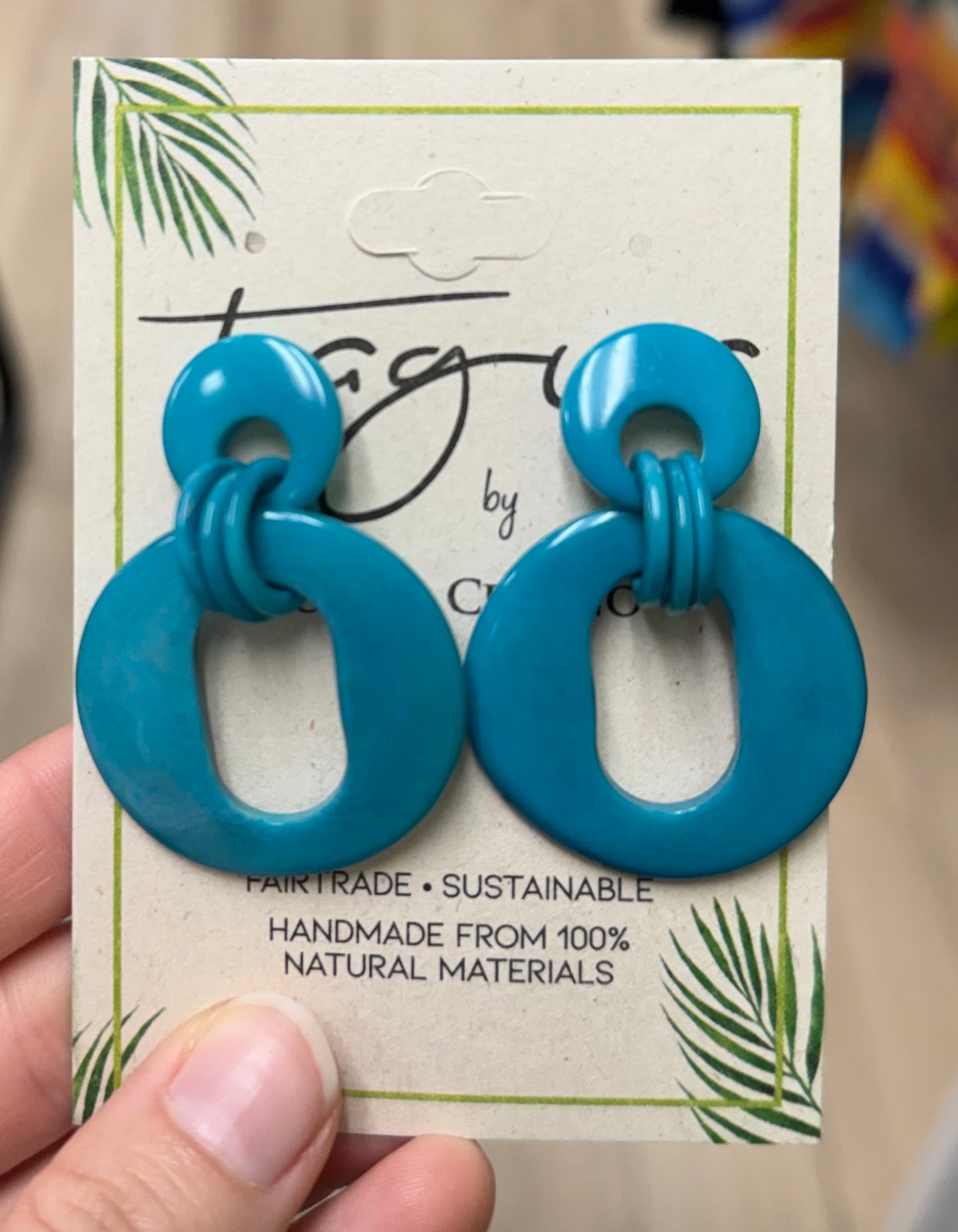 Tagua Wanda Earring