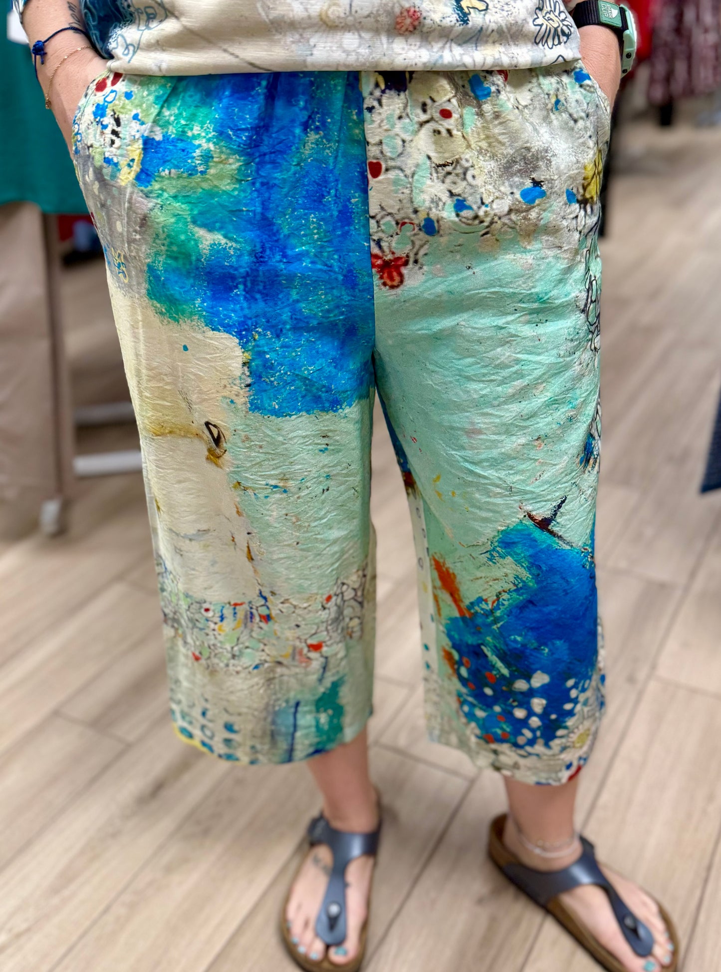 3 Potato A30 Print Capri