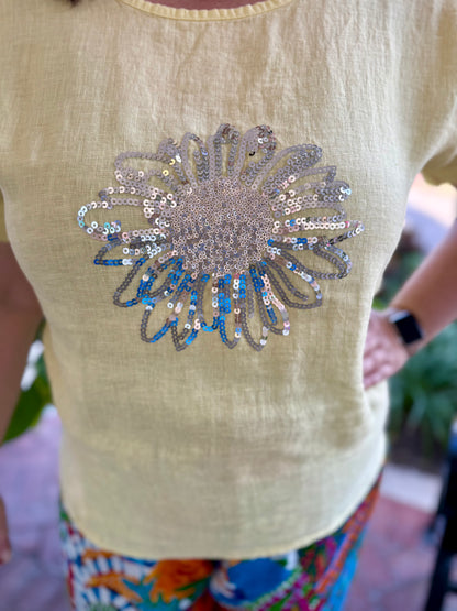 Bella Amore 9645A Sunflower Top