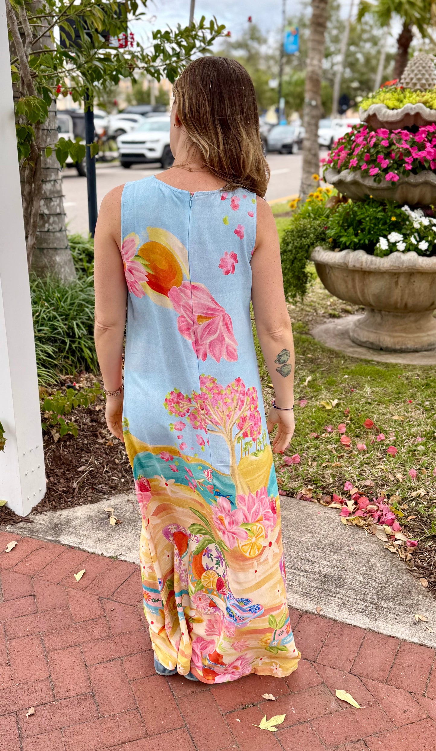 Briton Court Stephe Maxi Dress