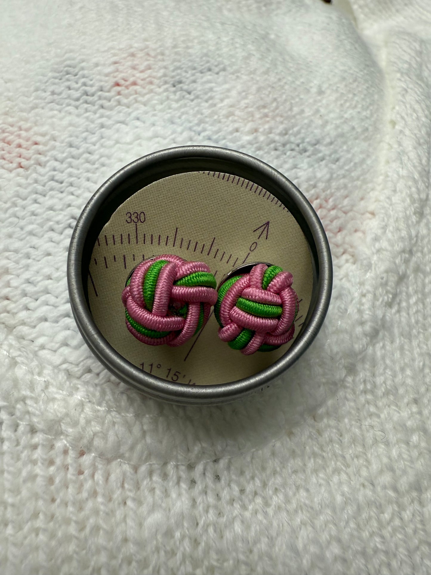 Patsy Kane Nautical Monkey Fist Earring