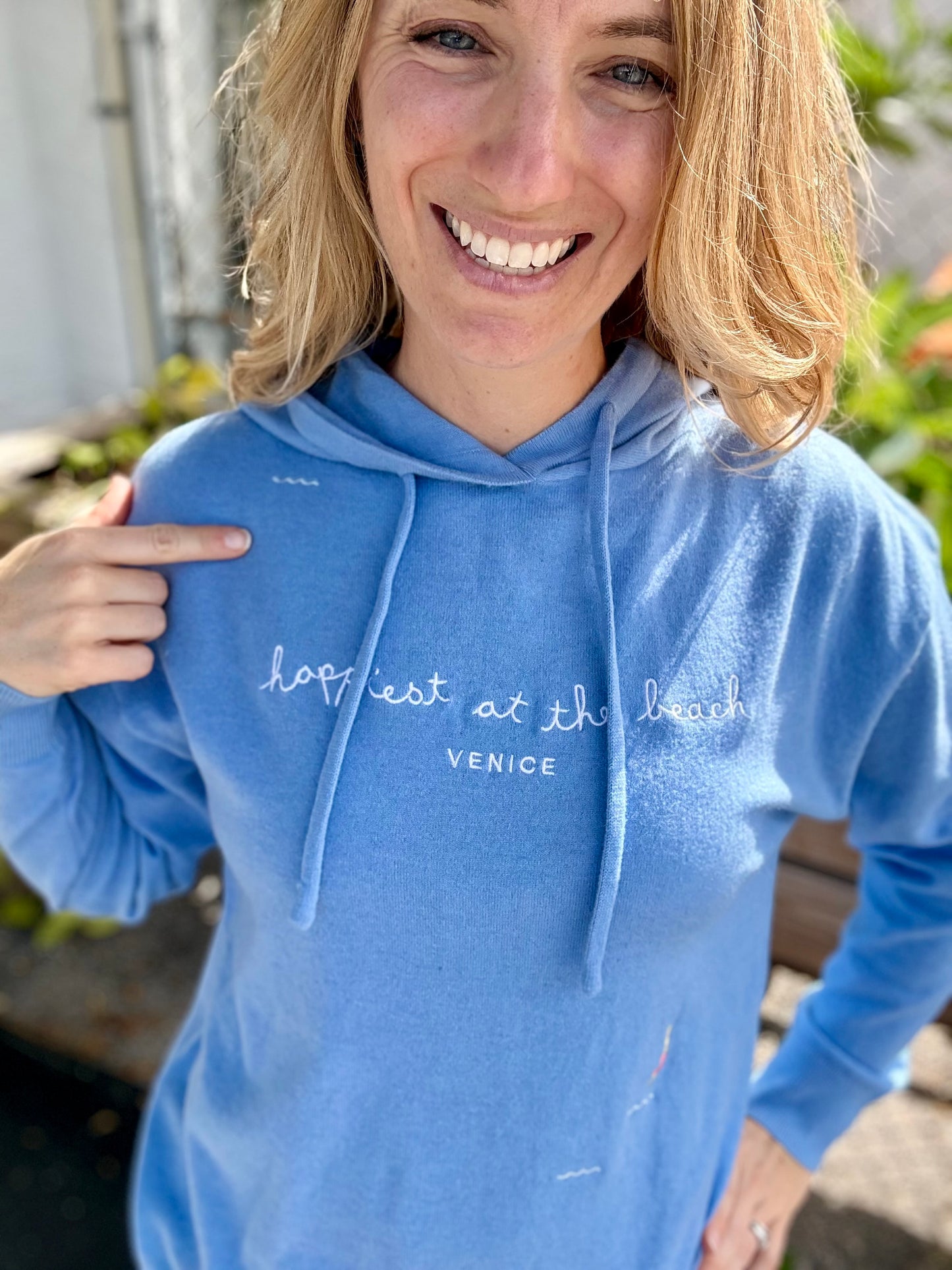 Boat House Happiest in Venice Beach Hoodie