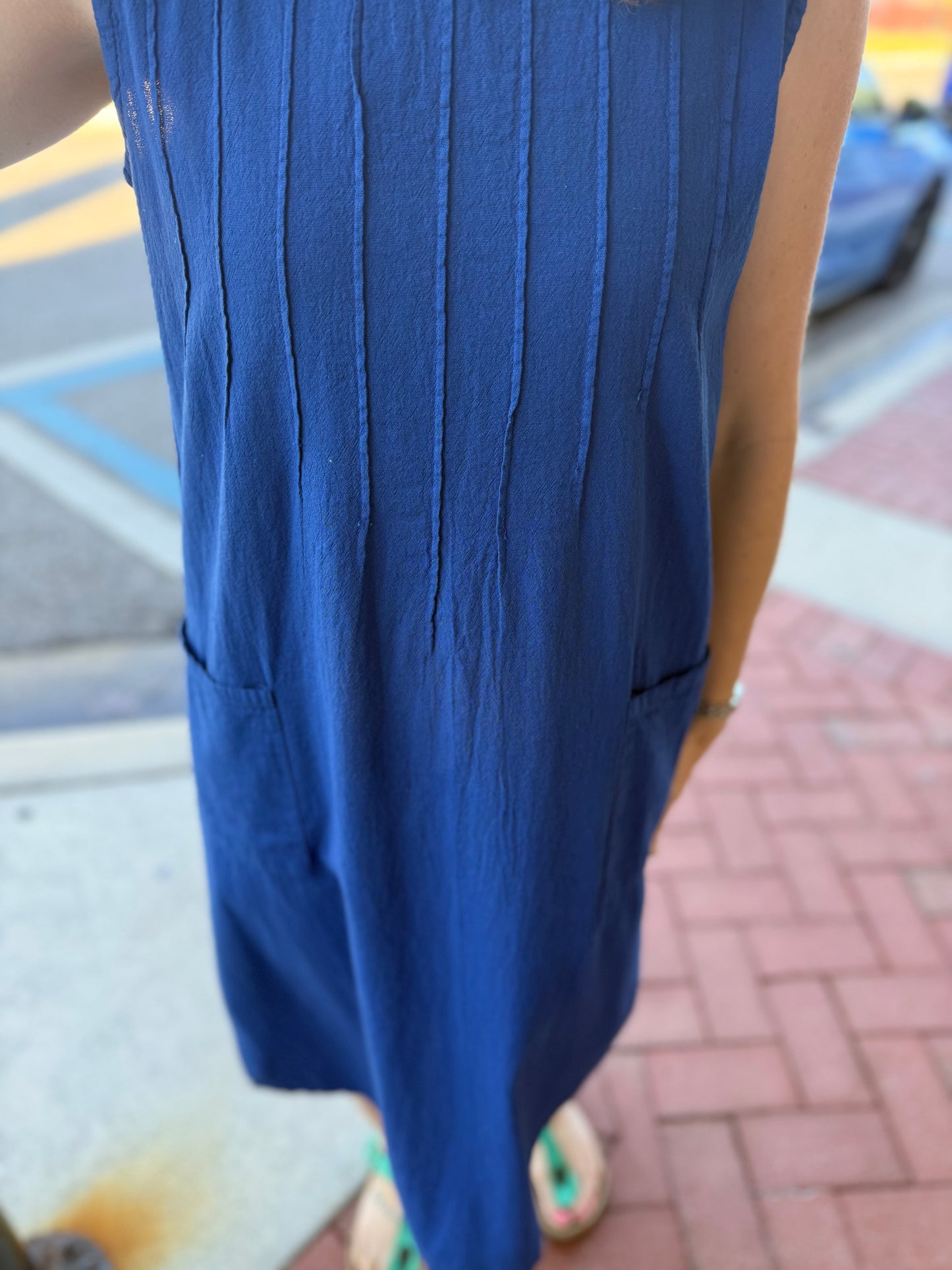 Maya Jones 0505 Midi Pocket Dress