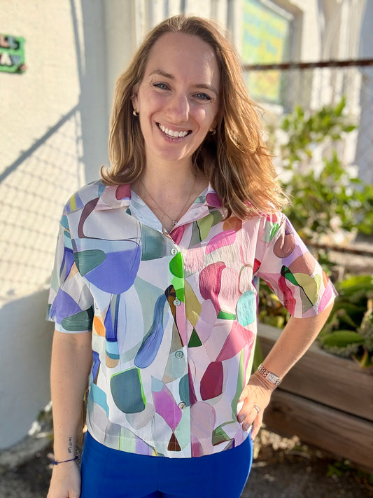 Terra T4647 Pastels Pocket Top