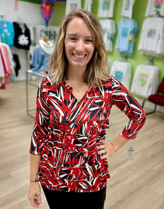 Fashque T2709 Ruffle Top