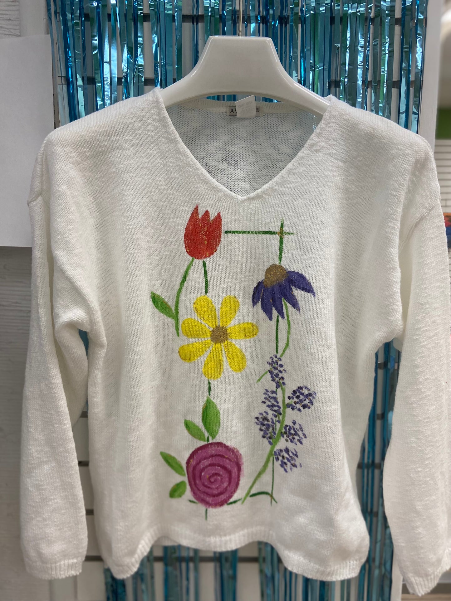 MoMo Sweater - Floral Frame