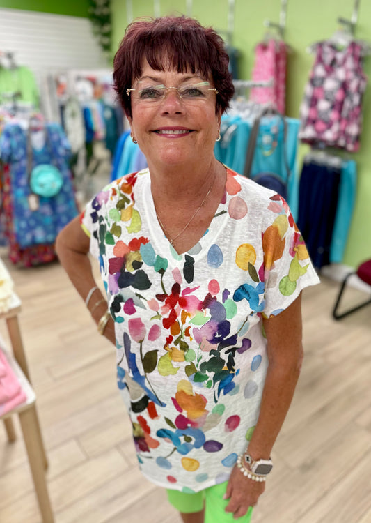 Et'Lois C2022-410 Petals Top