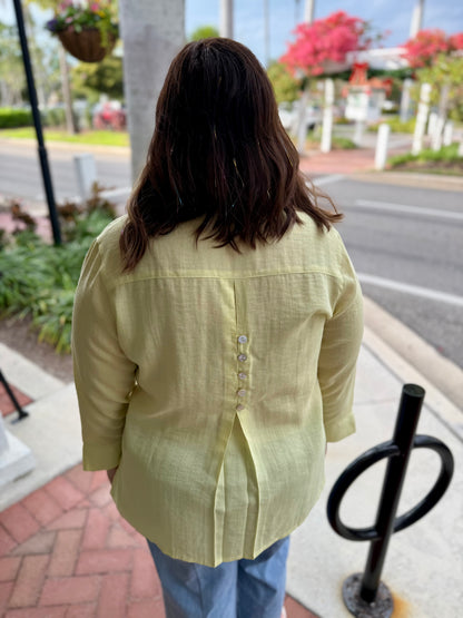 Fridaze AA192 Button Back Top