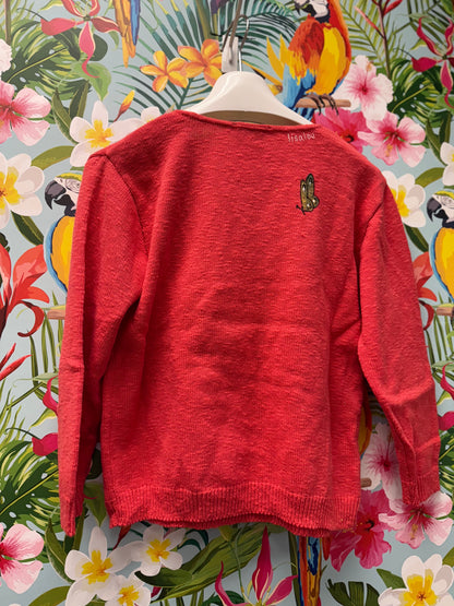 LisaLou Painted Cat Sweater