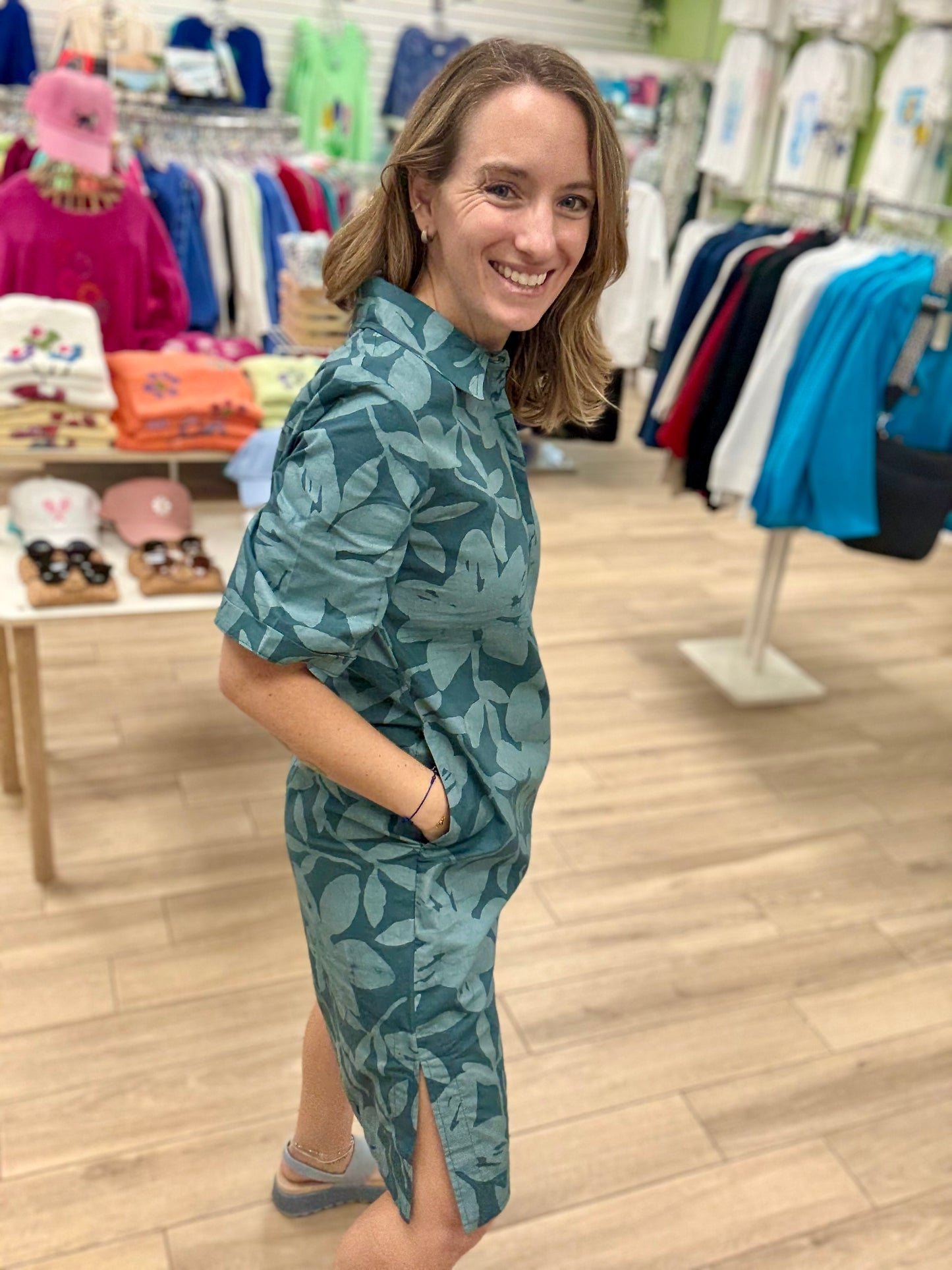 Global Mamas Tema Shirt Dress