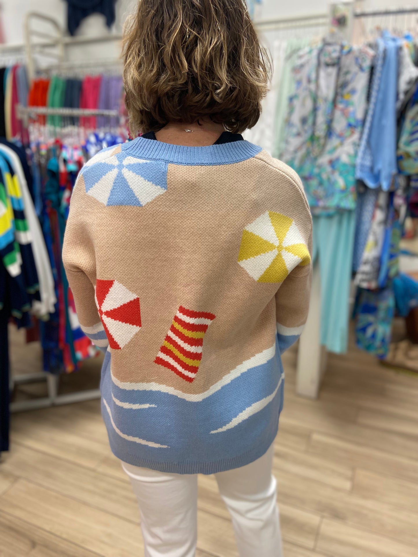 Miss Sparkling Beach Day Cardigan