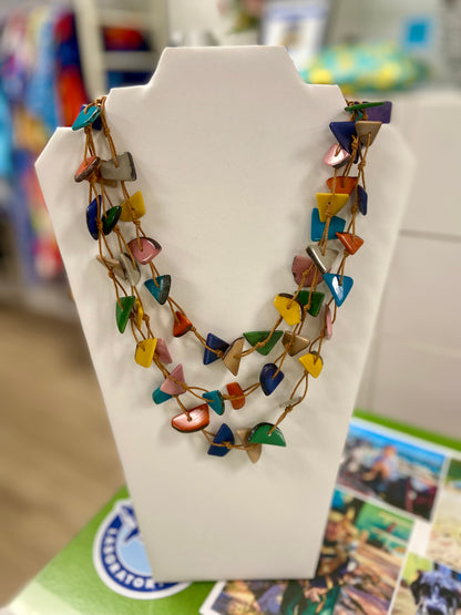 Tagua Fuji Necklace