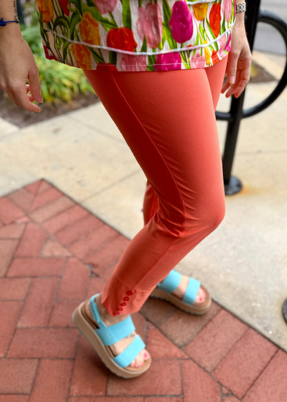 Klaveli 1110L Buttons Ankle Pant