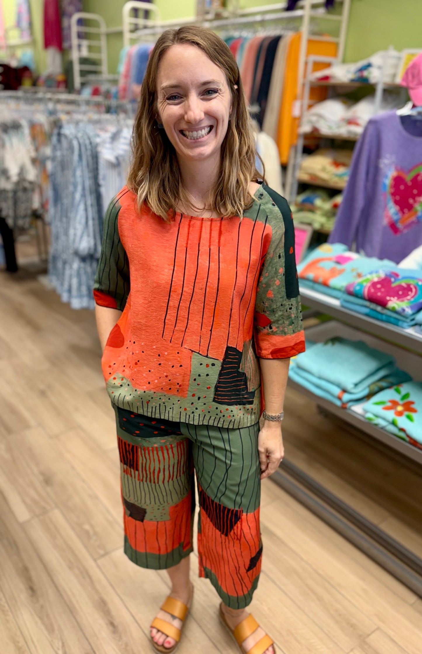 3 Potato A30 Print Capri