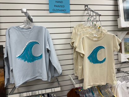 MoMo ST746 Painted Sea Spray Sweatshirt