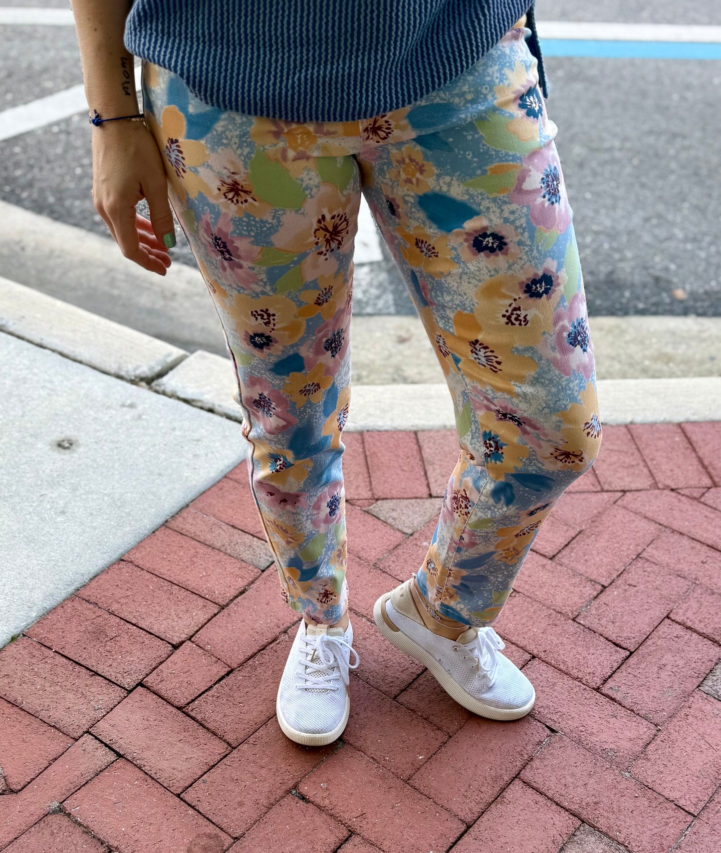 FDJ 2169837 Floral Print Jean