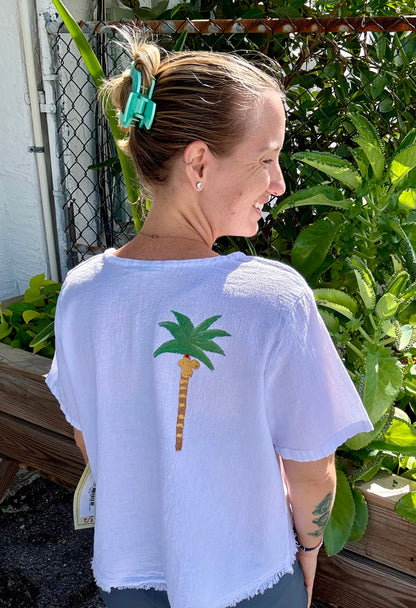 Peg Painted Heidi Palm Tree Tops