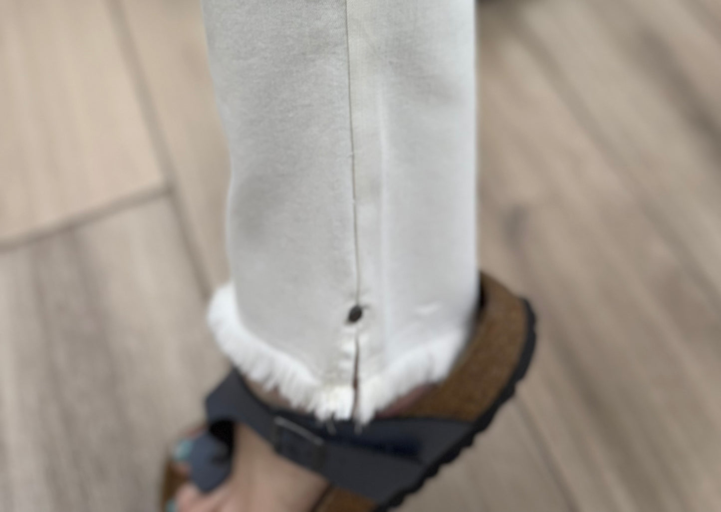 Multiples M35714PM Fringe Hem Jeans