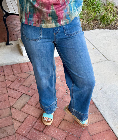 FDJ 2414699 Sparkle Hem Jean