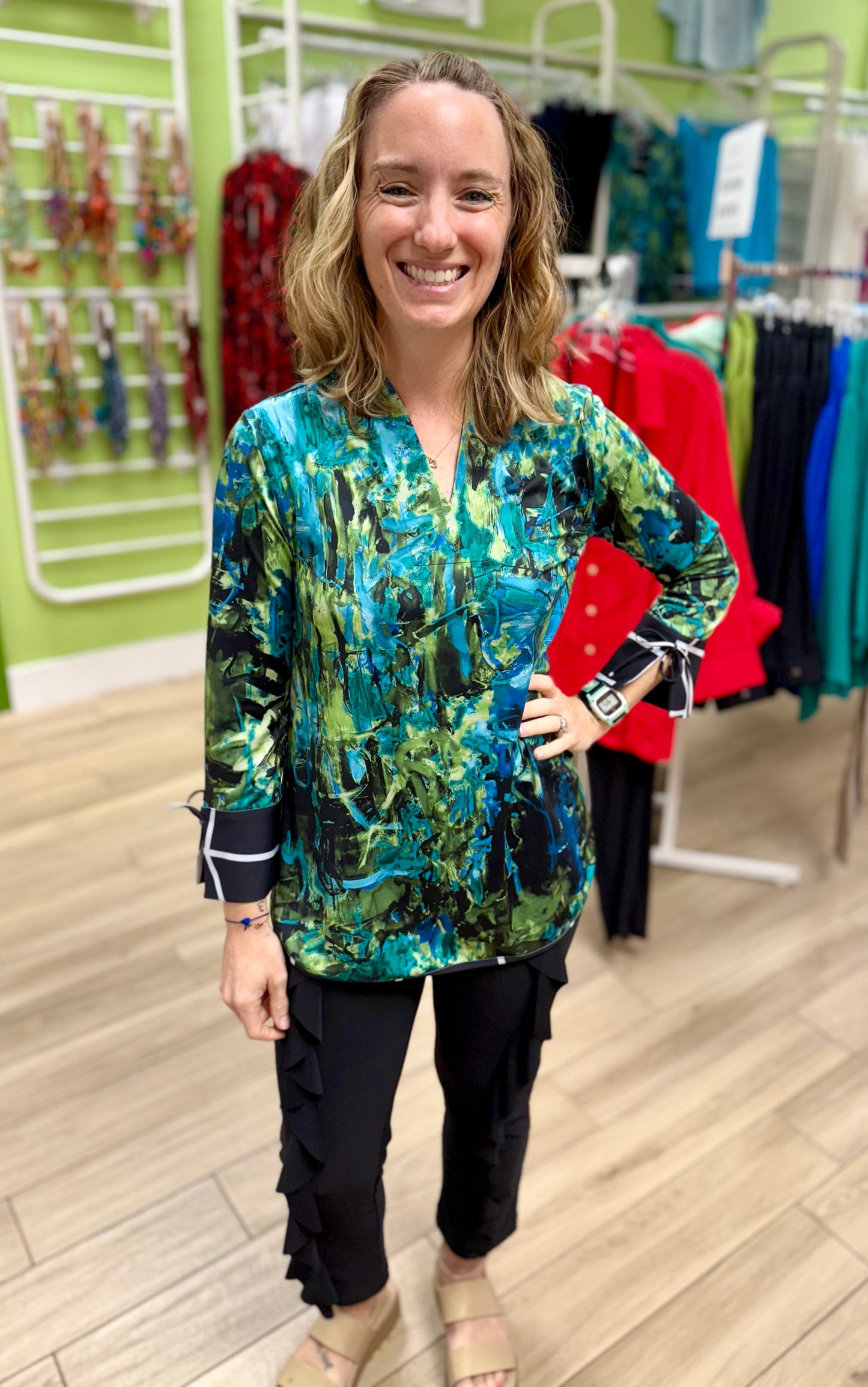 Lemon Grass F5KT4199 Reversible Top