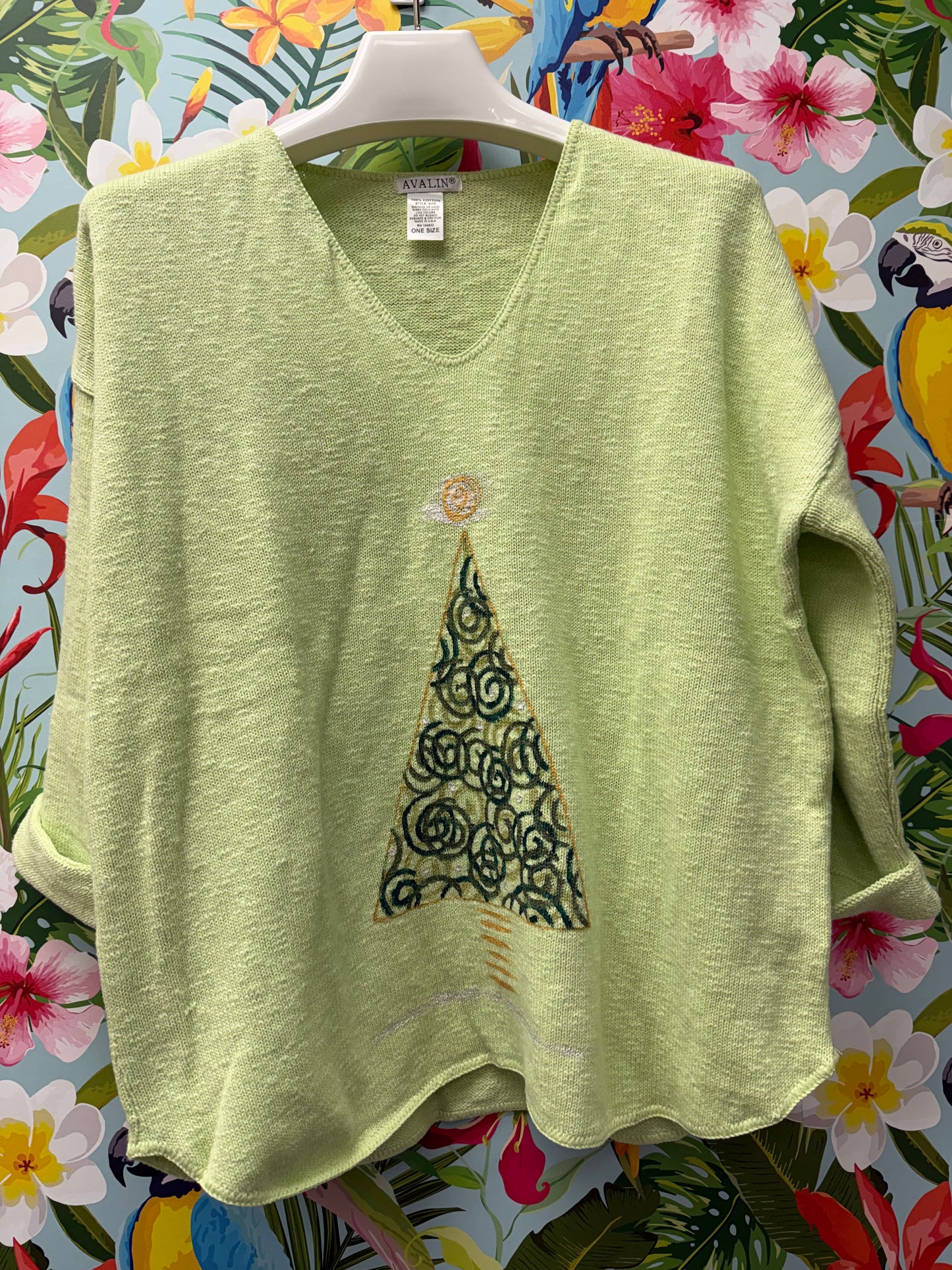 MoMo Sweater - Swirl Tree