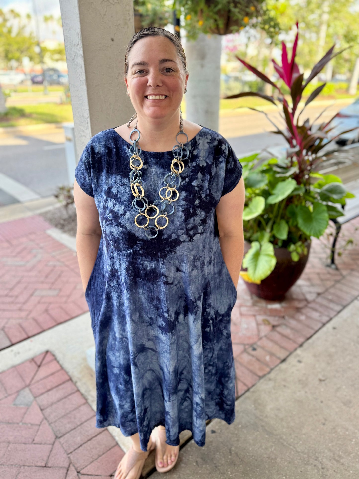 Dunes Abejaruco Bubble Dress