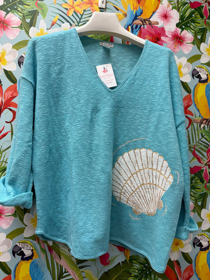 MoMo Sweater - Sea Shell