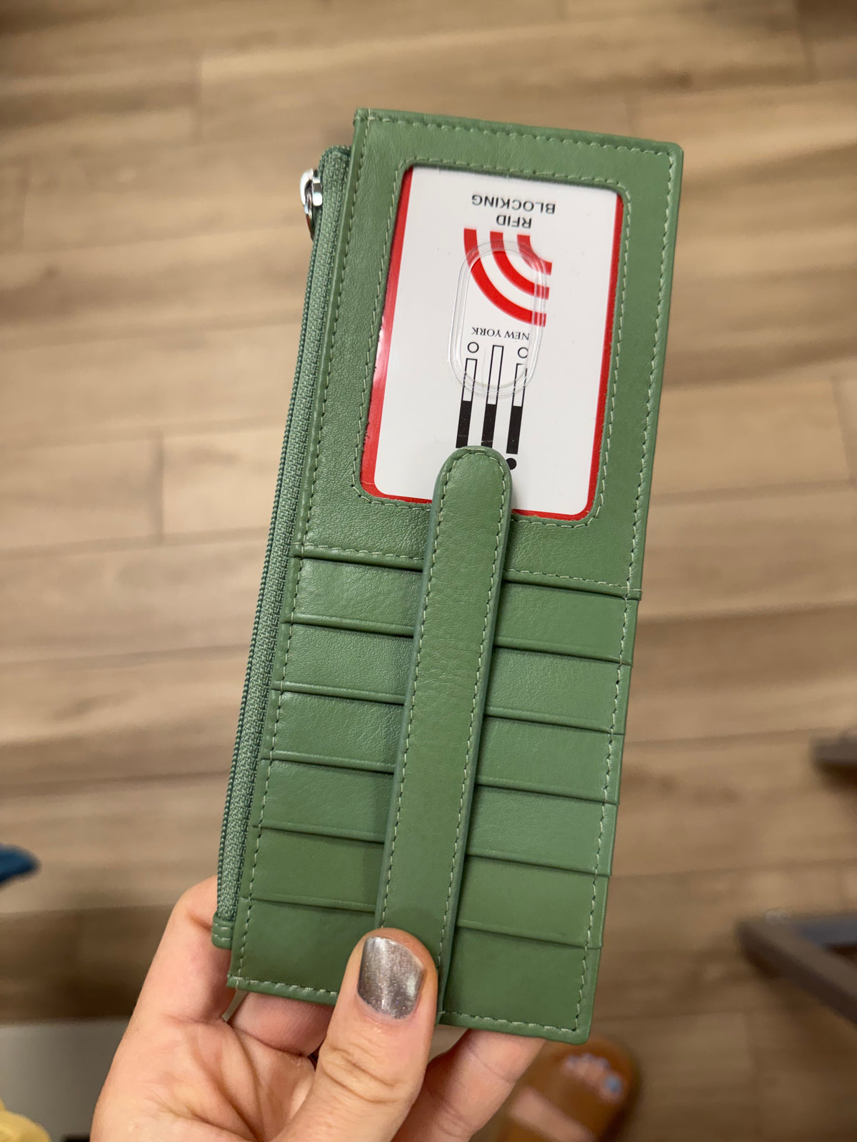 ILI Double Sided RFID Credit Card Wallet