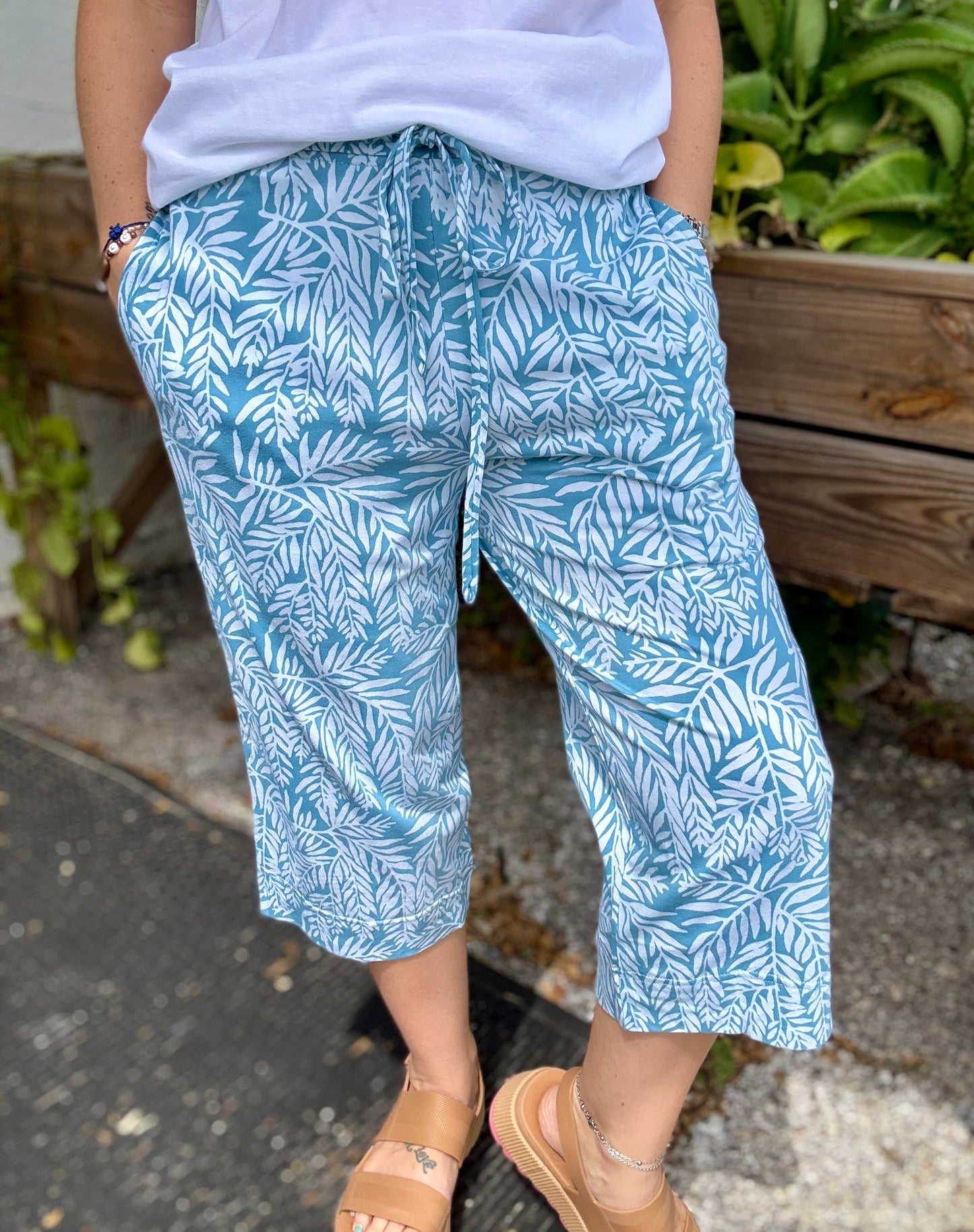 Rum Reggae RR126 Cotton Capri