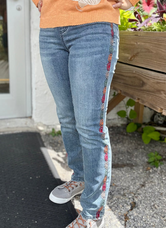 FDJ 2281669 Embroidered Jeans