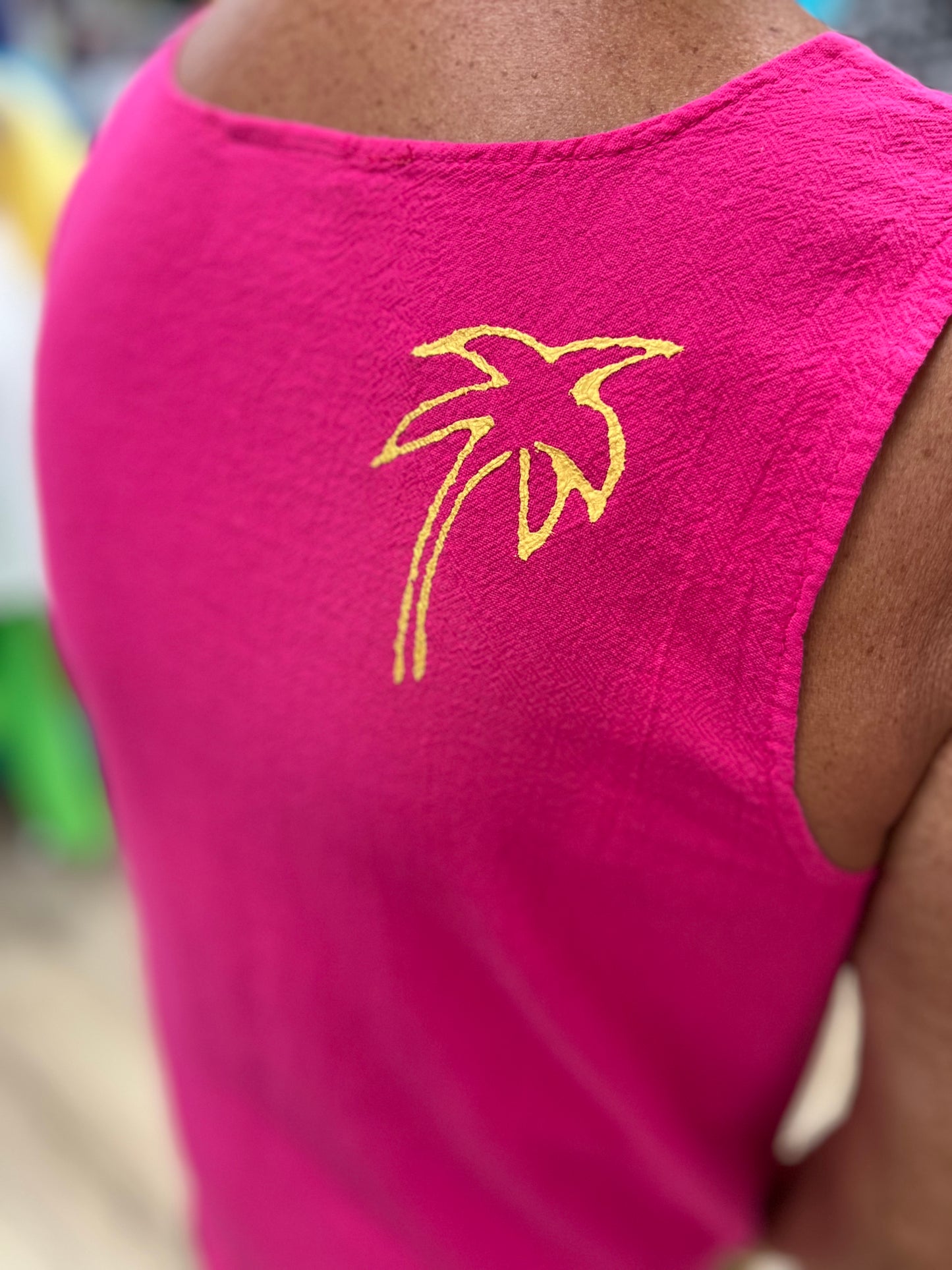 Peg 19 Painted Palm Tree Tank
