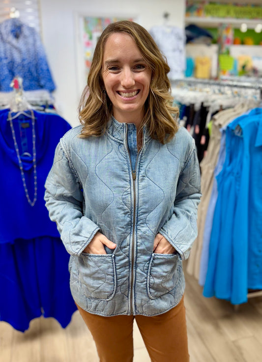 Hatley Quilted Tencel Jacket