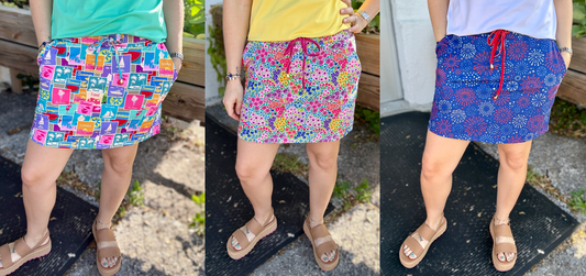 Jess Lea Print Skort