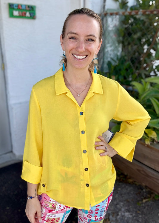 Fridaze AA375 Elle Button Top