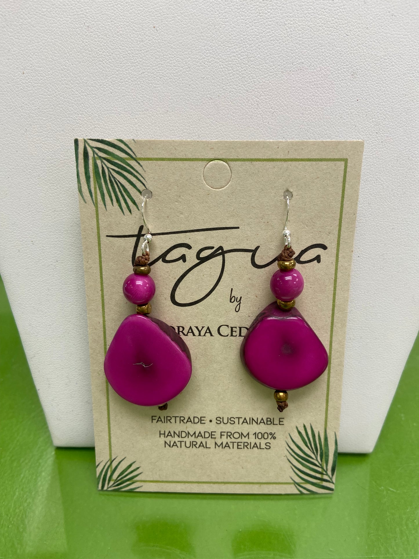 Tagua Alma Earring