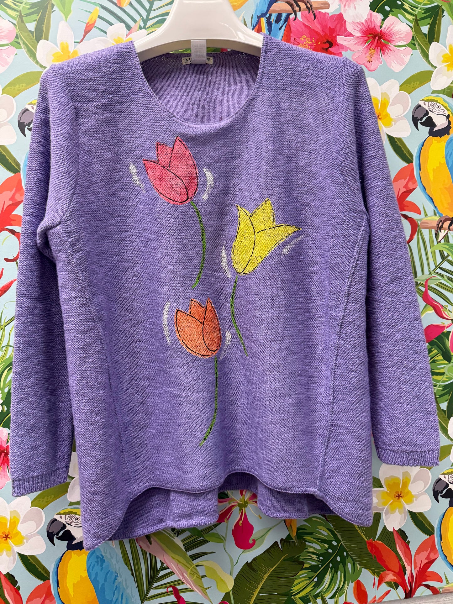 MoMo Sweater - Tulip Trio