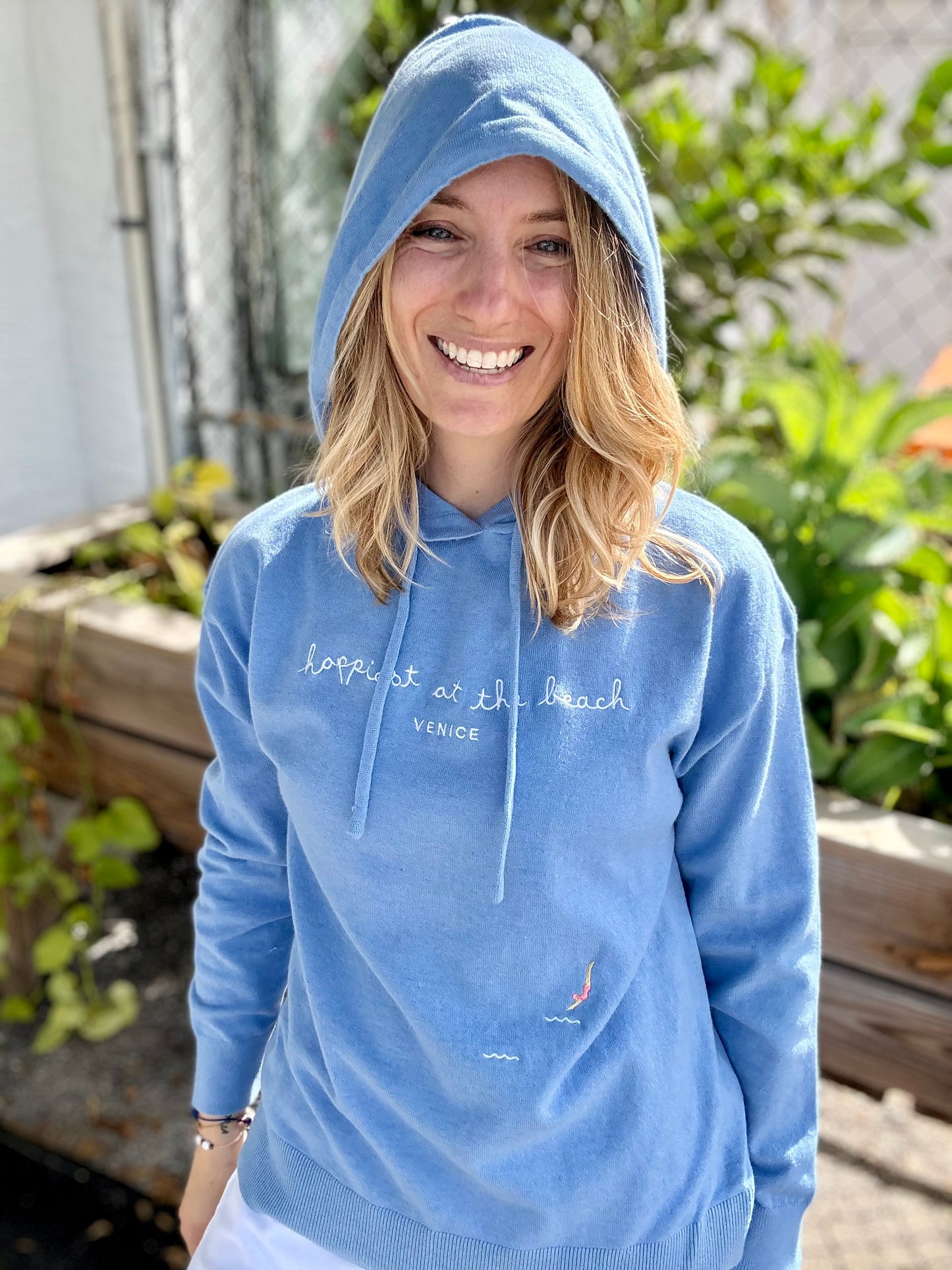 Boat House Happiest in Venice Beach Hoodie