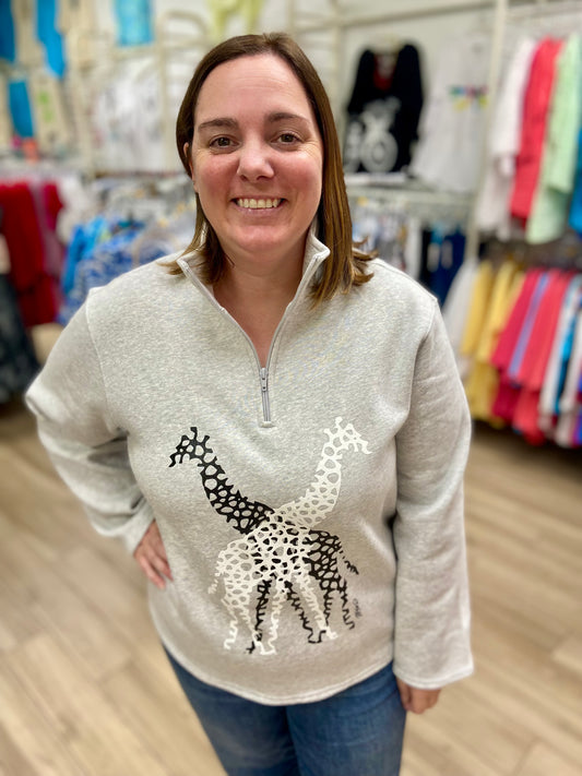 Victoria Giraffe Fleece