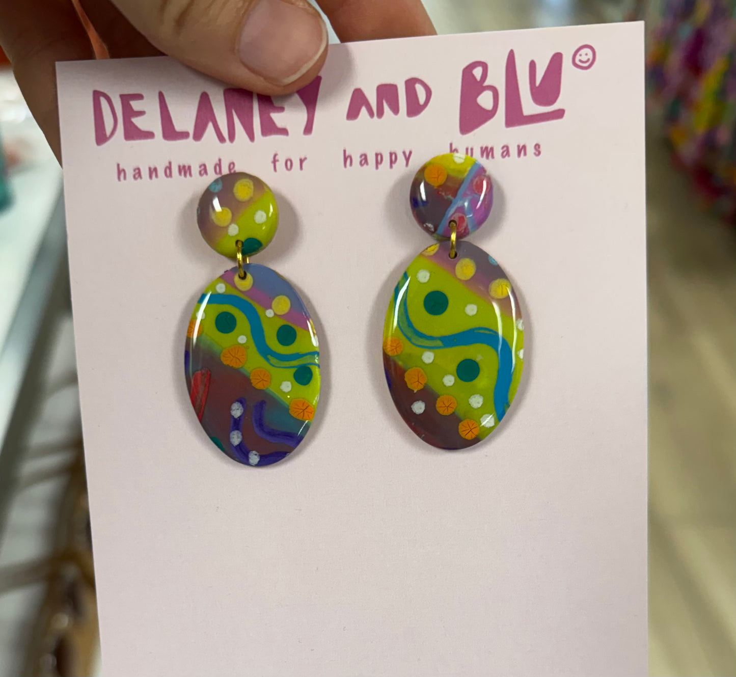 Delaney & Blue Earrings