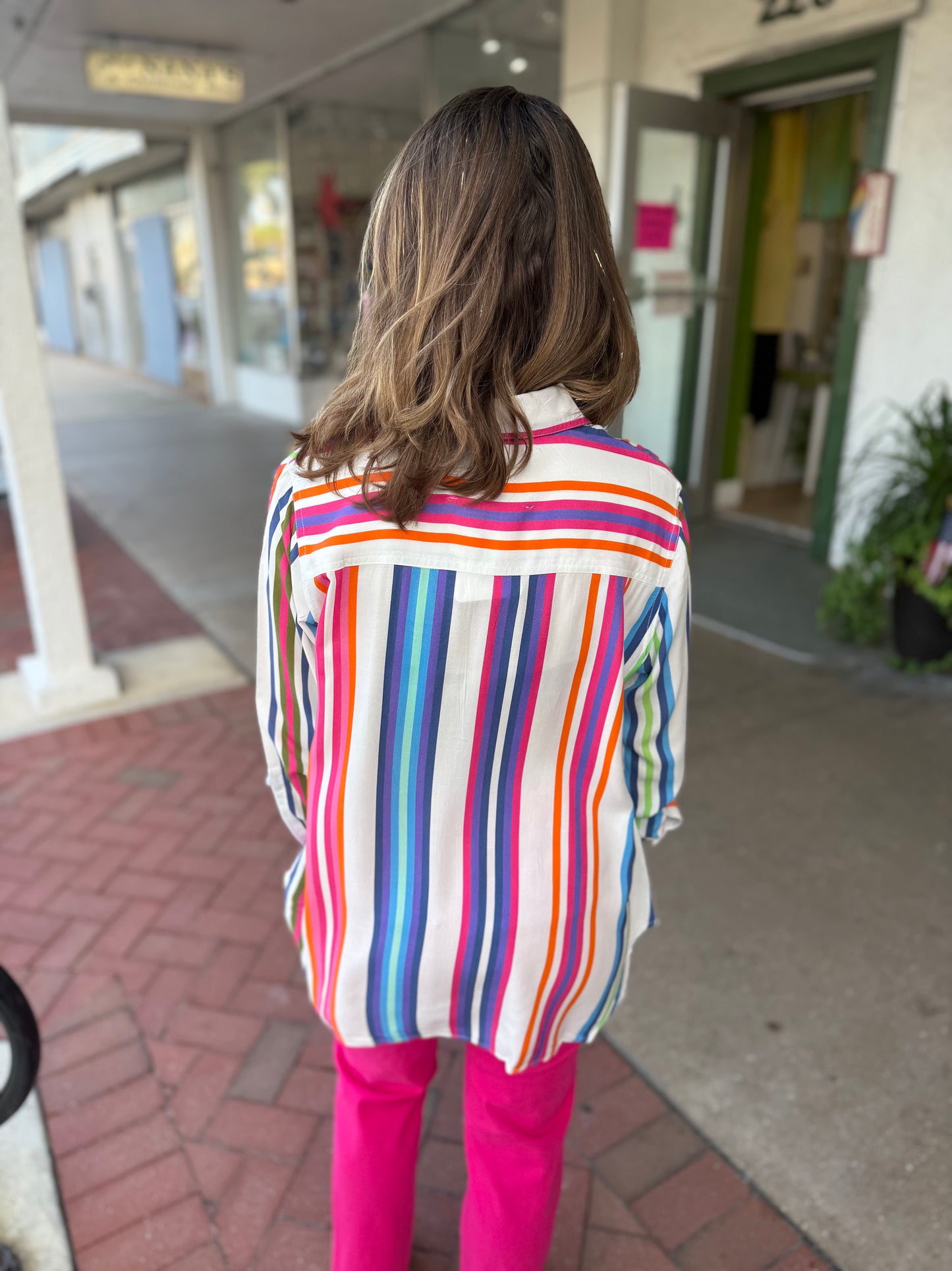 Avani 5434 Marisol Stripe Blouse