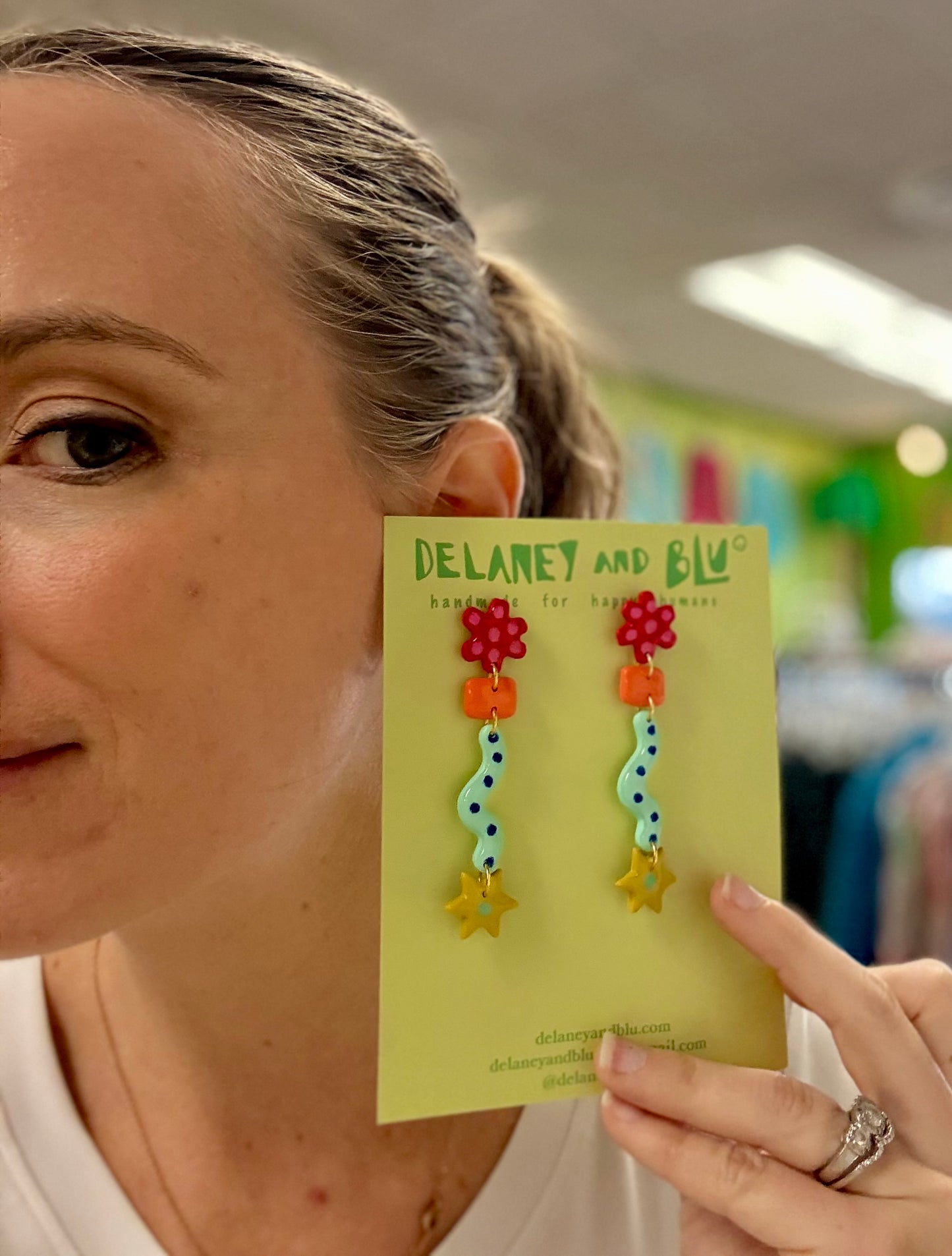Delaney & Blue Earrings