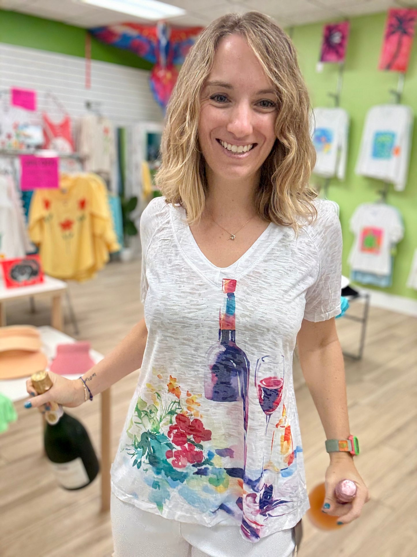 Impulse 261 V-Neck Tee Top
