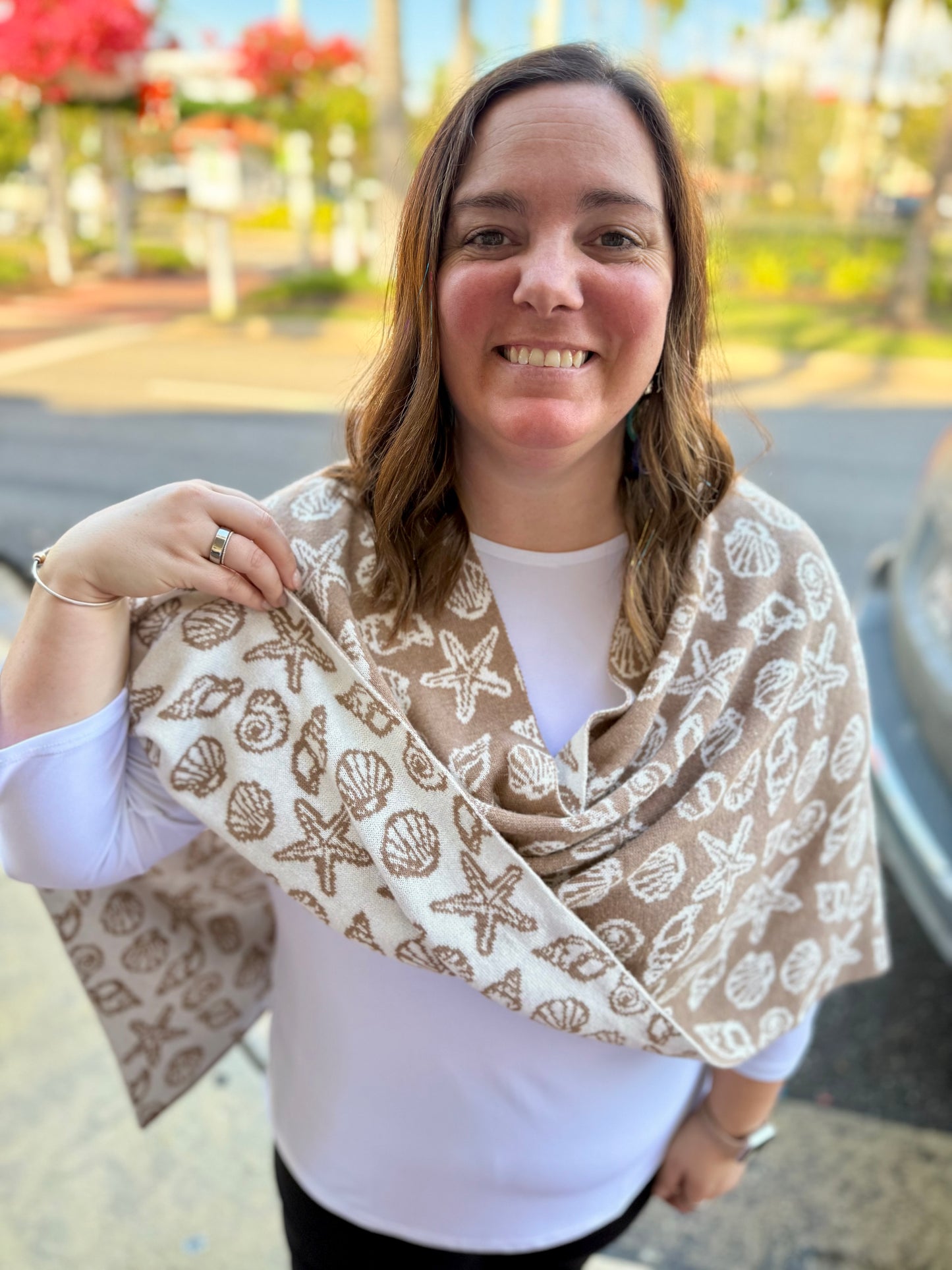 Alashan LC3098 Cotton Cashmere Shell Topper